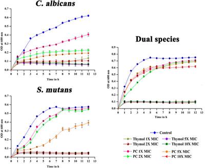 In Vitro and In Vivo Anti-infective Potential of Thymol Against Early Childhood Caries Causing Dual Species Candida albicans and Streptococcus mutans